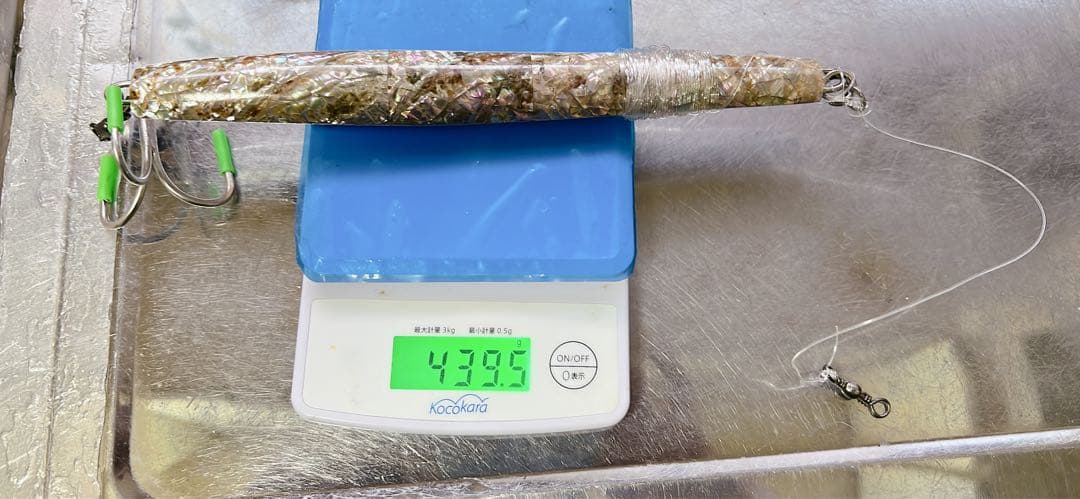 サケ マス バケ 仕掛け 5本売り 船釣り テンテンしゃくり 美品
