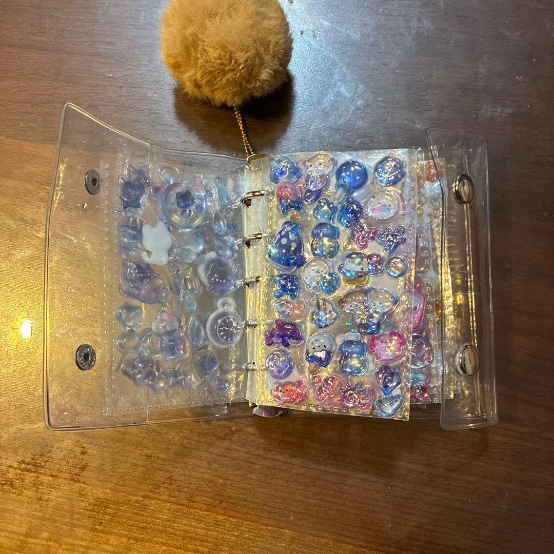完成シール帳　青猫　ゲーム　はちみつ　お寿司などなど