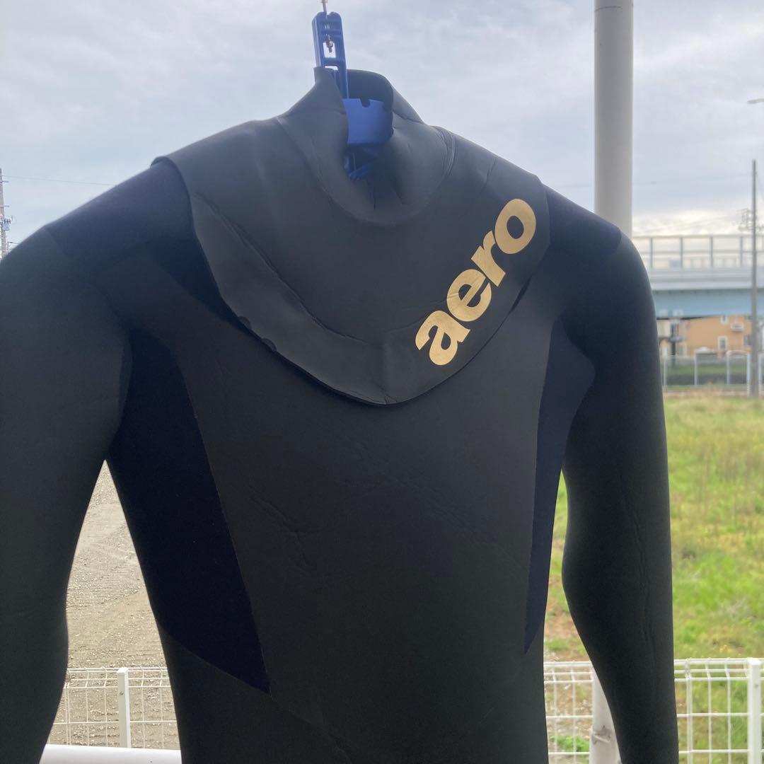 aero ブラック ウェットスーツ　5mm オーダー時170cm 63キロ