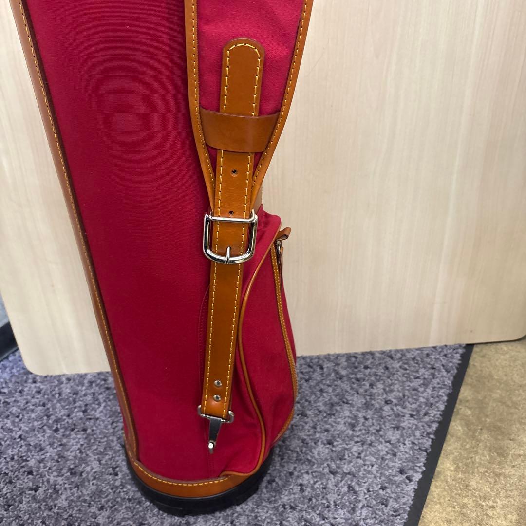 XJ　木の庄帆布　キャディーバッグ