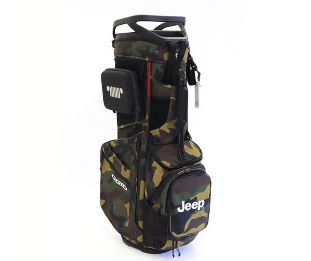レア物　オジオ　Jeep×OGIO ゴルフキャディーバッグ　CAMO 14分割