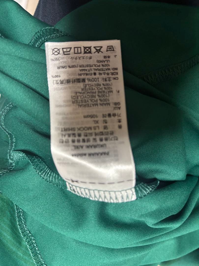 【新品・定価1.1万】アディダス ゴルフ モックネック シャツ ブラック 2XL