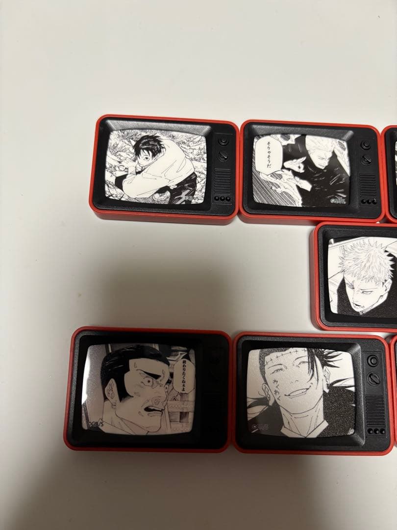 12種類コンプ② ミニチュアテレビフレームマグネット 呪術廻戦