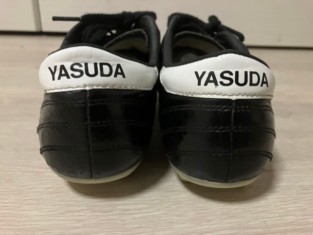 YASUDA サッカースパイク ブラック/ホワイト26.5