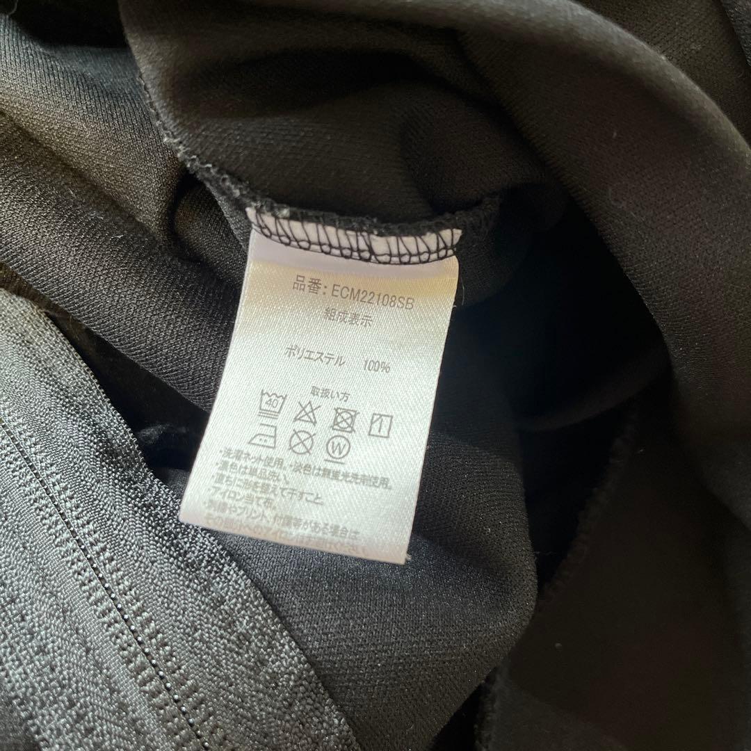 eckō unlt.d エコーアンリミテッド ブラックジャージ上下セット 4L