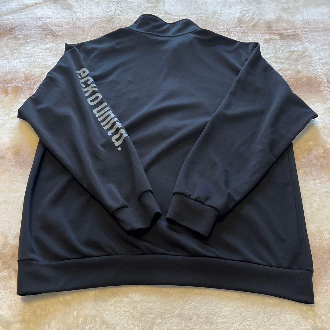 eckō unlt.d エコーアンリミテッド ブラックジャージ上下セット 4L