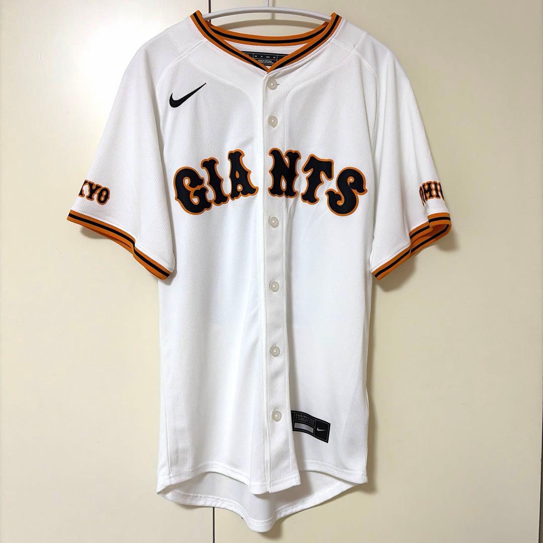 読売ジャイアンツ GIANTS 若林楽人 ホーム レプリカユニホーム XS