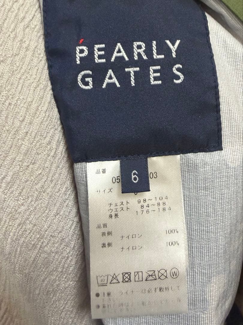 PEARLYGATES　パーリーゲイツ　サイズ 4　アウター×ライナー　4way