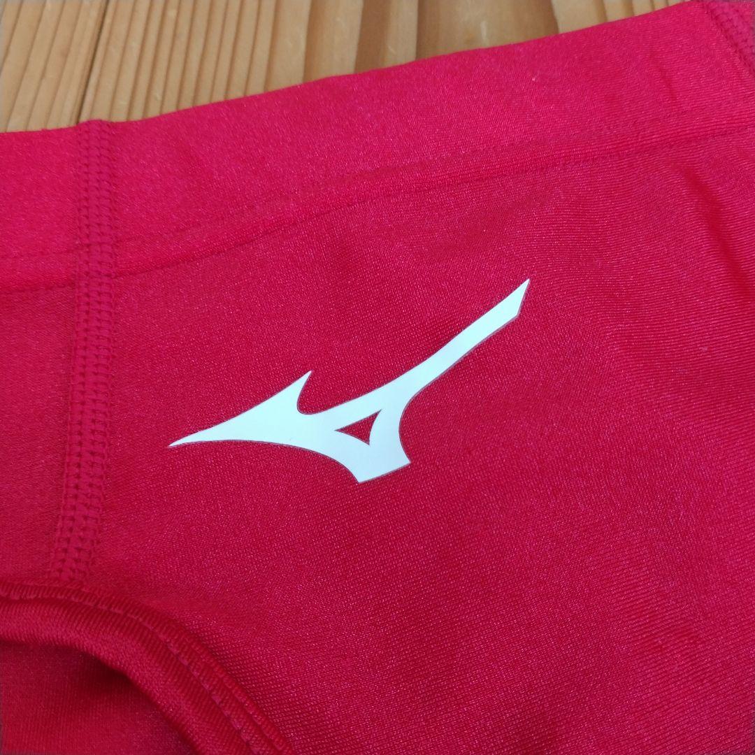 陸上女子 ユニフォーム mizuno レーシングパンツ レッド M