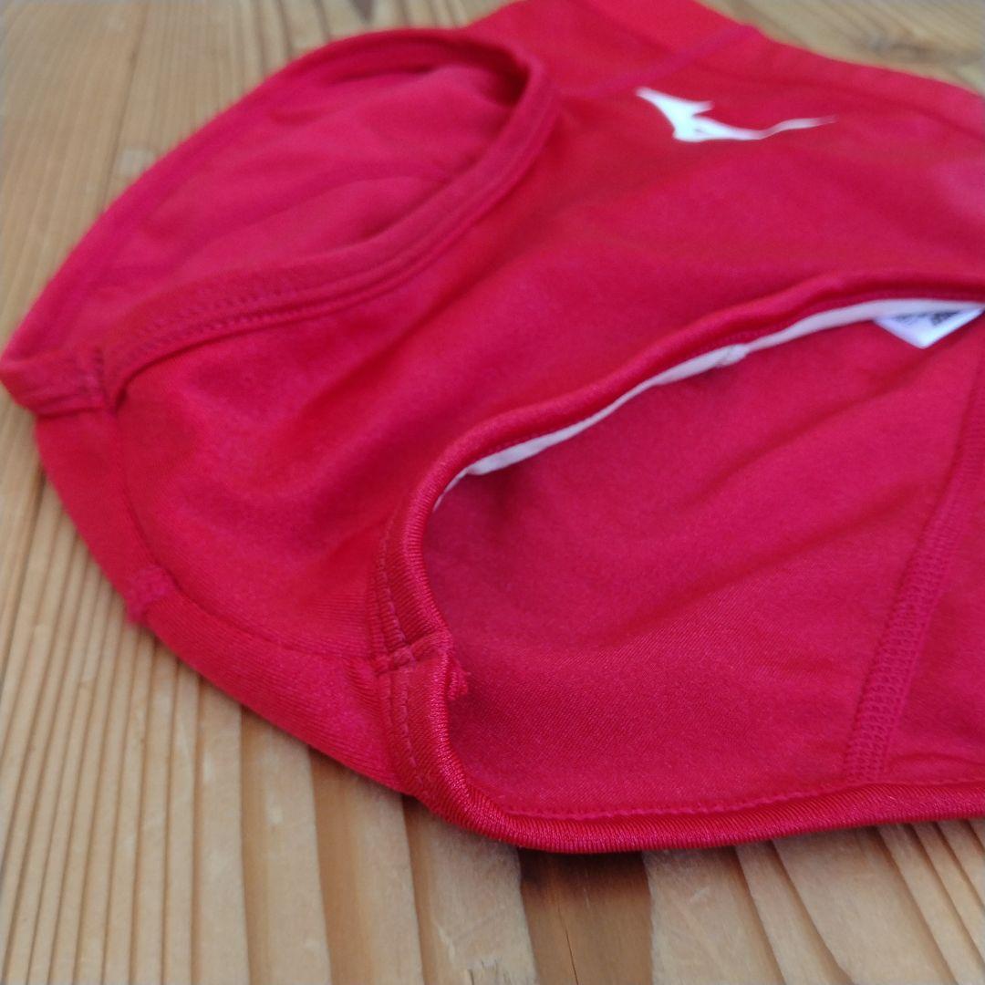 陸上女子 ユニフォーム mizuno レーシングパンツ レッド M
