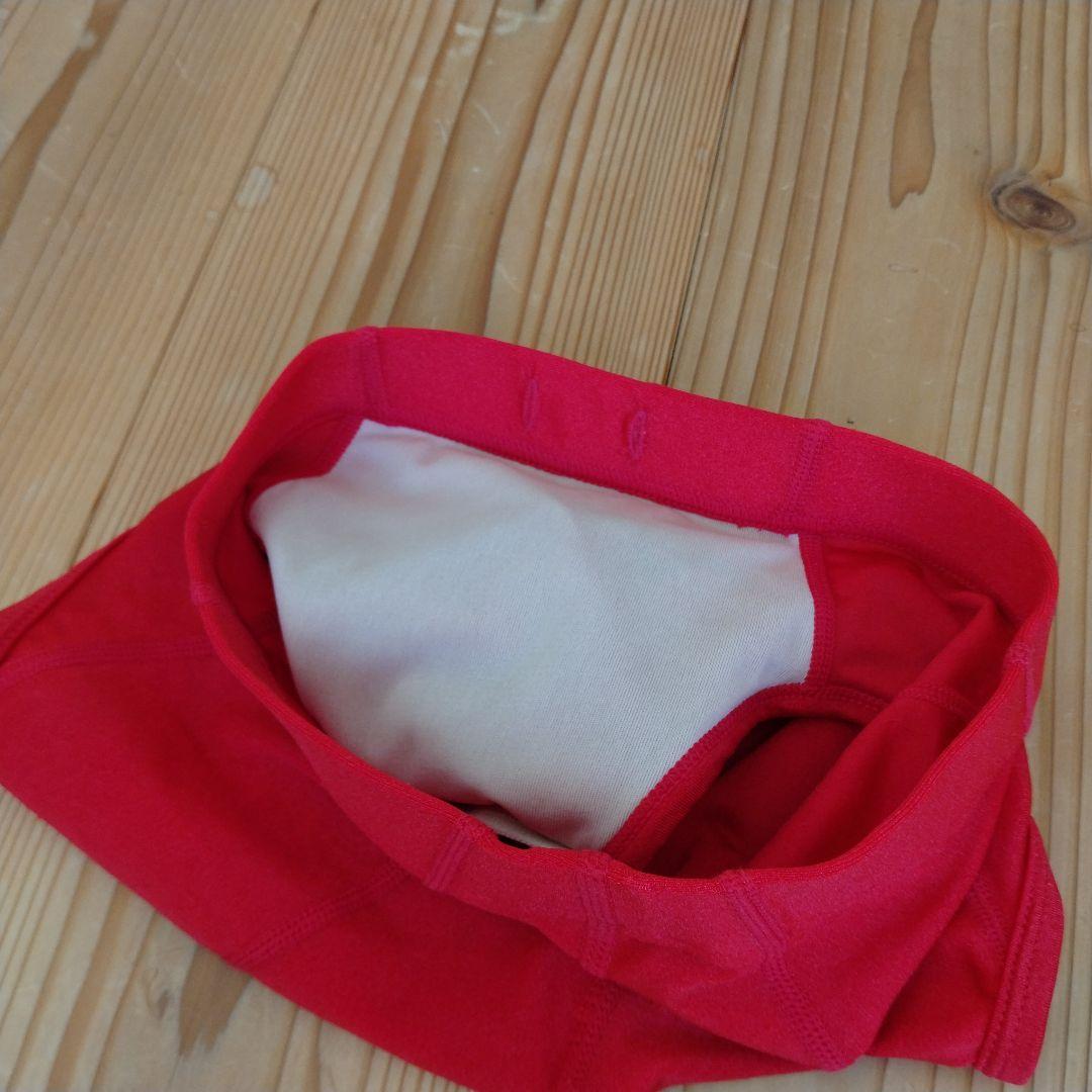 陸上女子 ユニフォーム mizuno レーシングパンツ レッド M