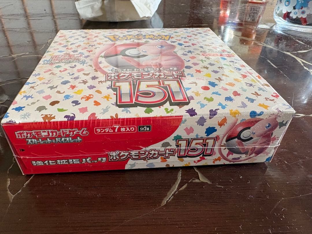 ポケモンカードゲーム151 新品未開封シュリンク付き1box