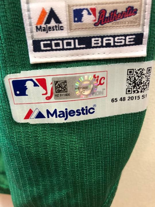 【2月SALE】MLB ハーディ実使用ユニフォーム　タイガース