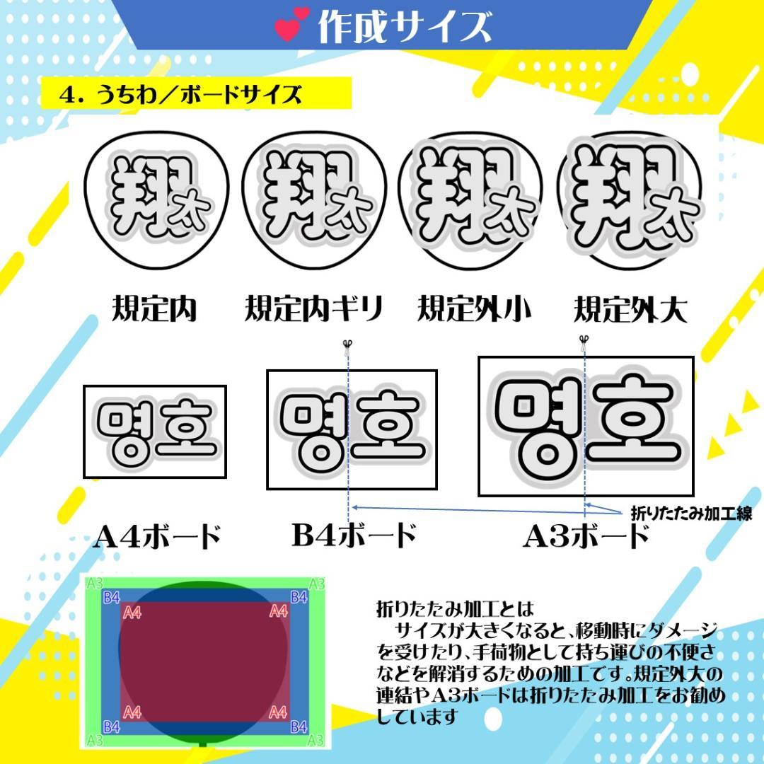 Qmiic様（リピータ）ハングルボード＆応援うちわ❥❥　オーダー専用ページ