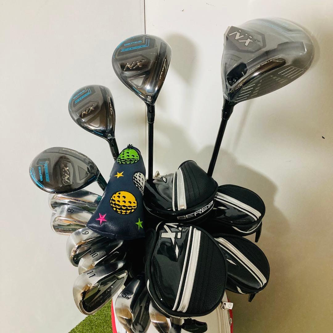 バッグ新品 高級 HONMA ホンマ BERES NX メンズ ゴルフセット