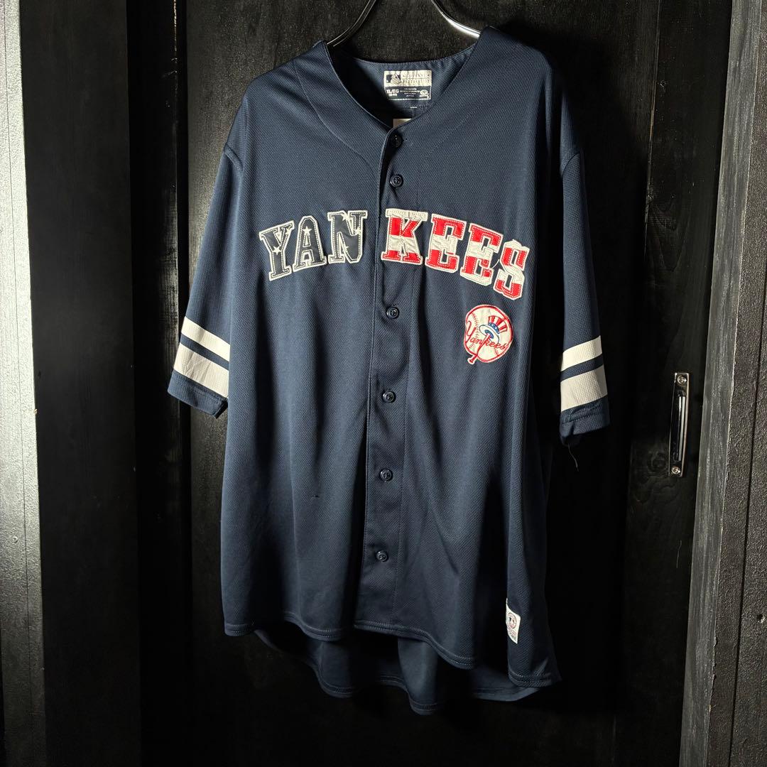 MLB NEW YORK YANKEES ベースボールシャツ　ゲームシャツ