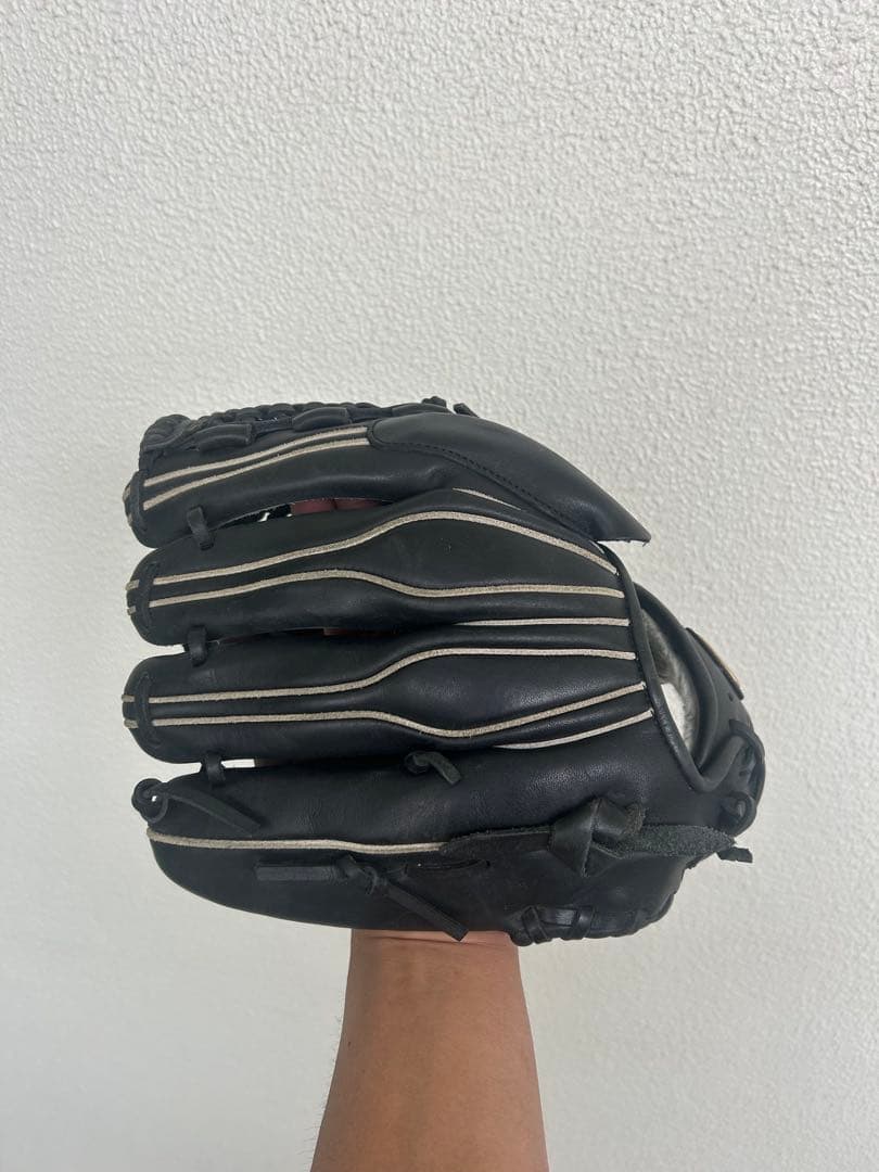 asics 野球グローブ 黒