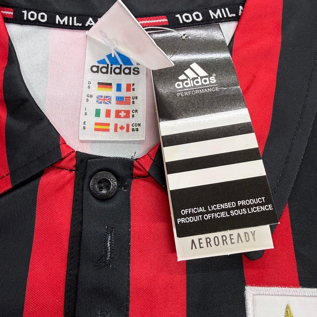 な*わ様 ACミラン 100周年 未使用　ユニフォーム セリエA adidas