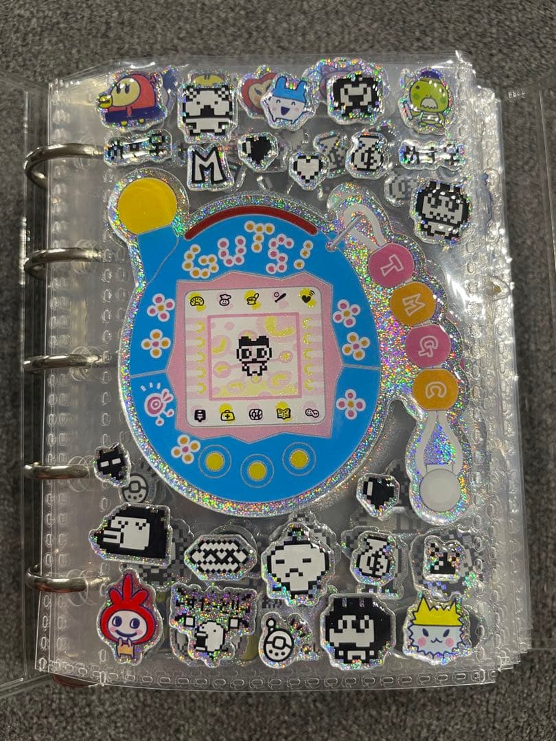 たまごっち　シール手帳　完成品