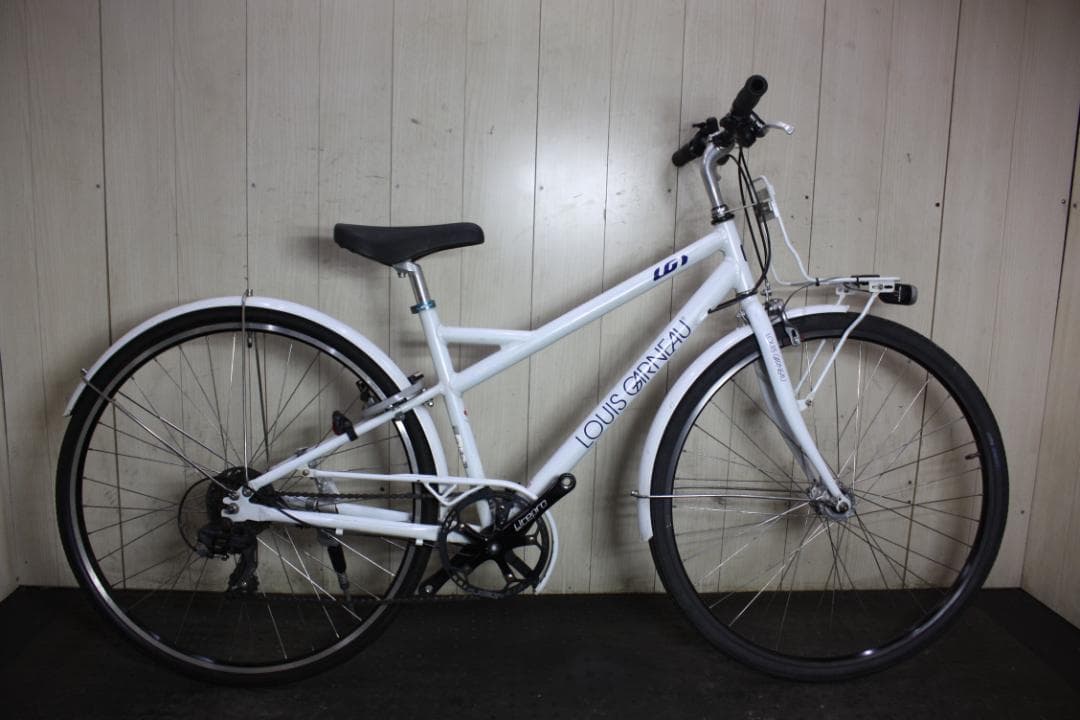 ルイガノマルチウェイ 27インチ7速 440mm LED仕様クロス 白