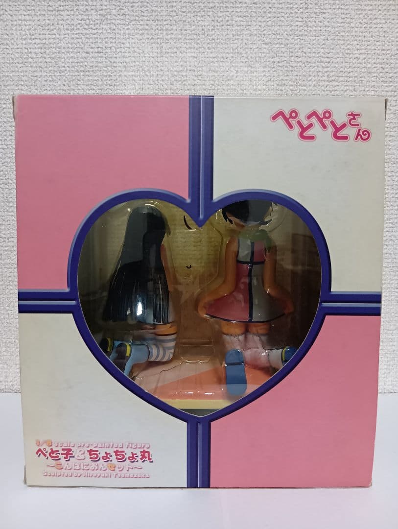 ぺと子＆ちょちょ丸　こんぱにおんセット　1/8　フィギュア　※難あり