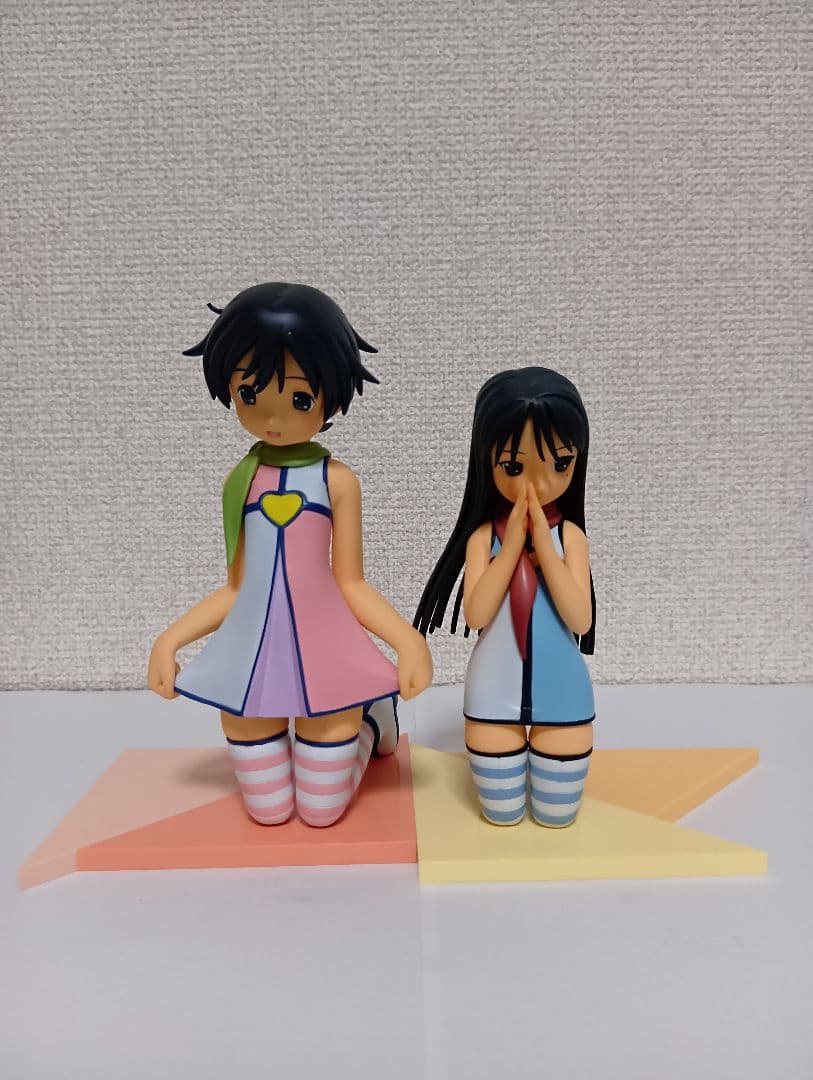 ぺと子＆ちょちょ丸　こんぱにおんセット　1/8　フィギュア　※難あり