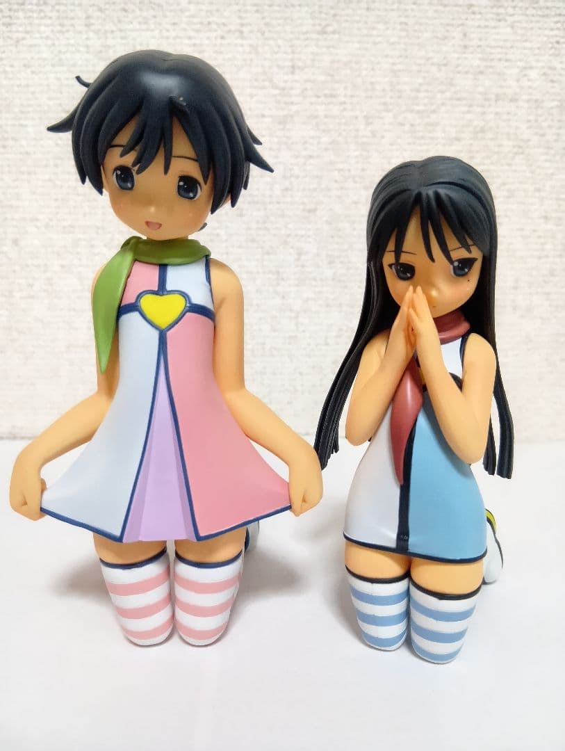 ぺと子＆ちょちょ丸　こんぱにおんセット　1/8　フィギュア　※難あり