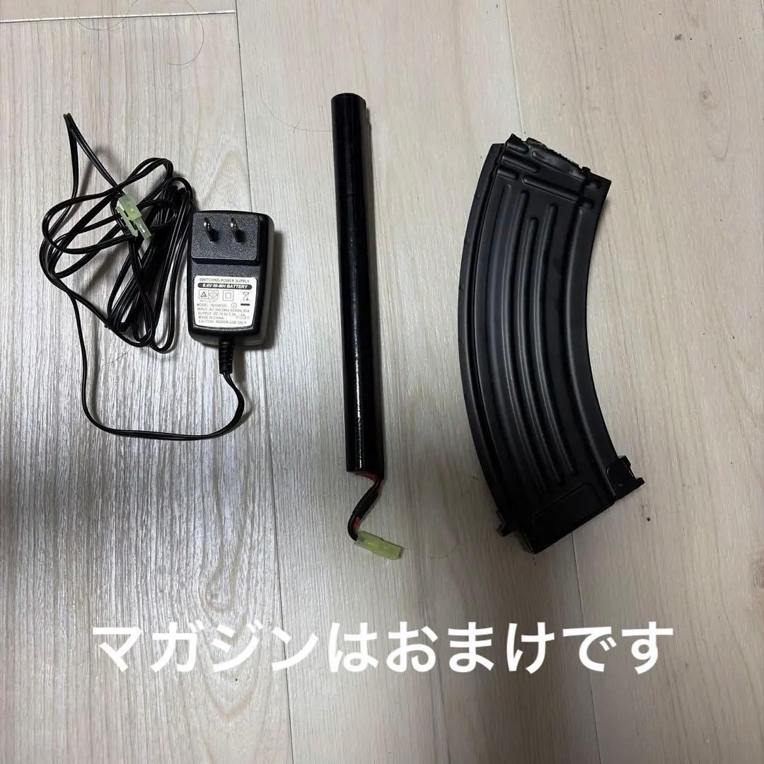 S&tスポーツライン　ak74mn バッテリー充電器付き