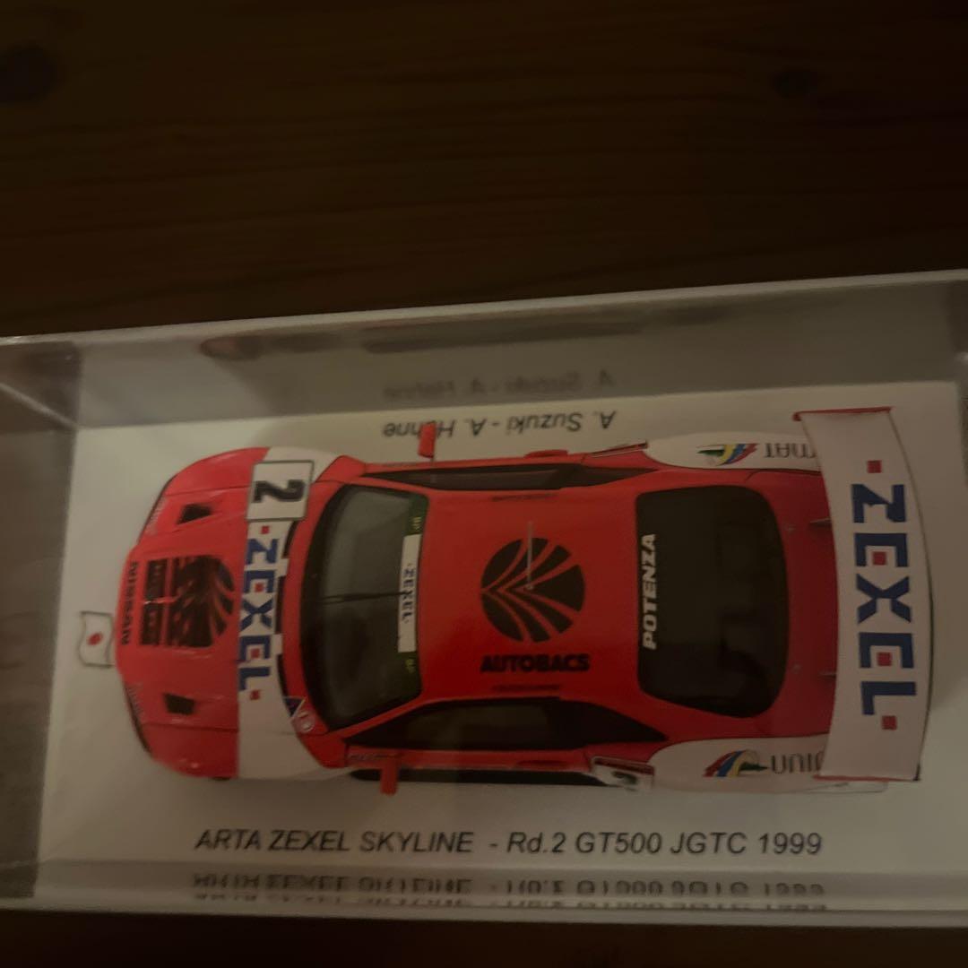 ミニカー ARTA ZEXEL SKYLINE GT500 JGTC 1999
