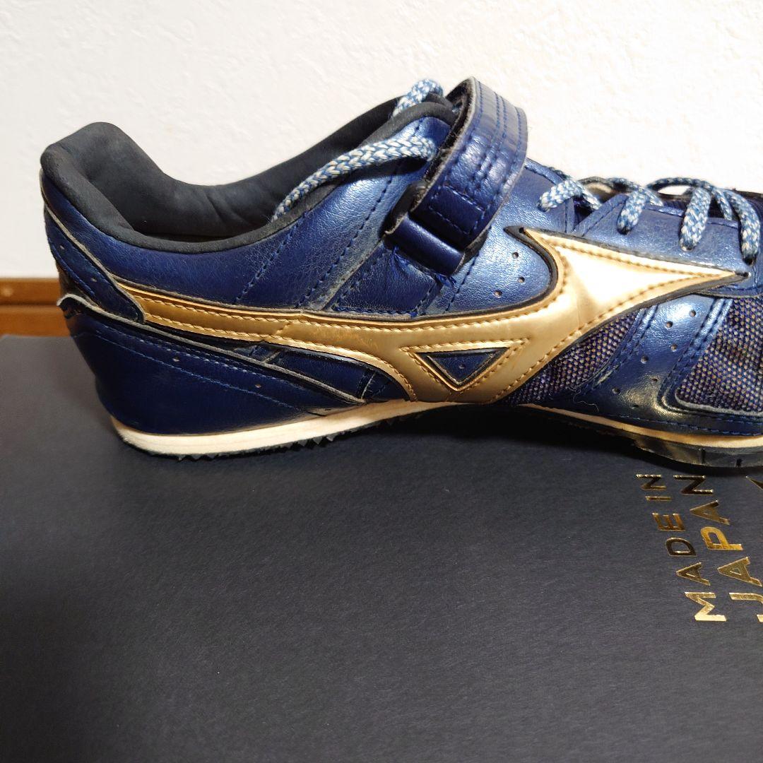 Mizuno フィールドジオ LJ 26.5cm ネイビー/ゴールド