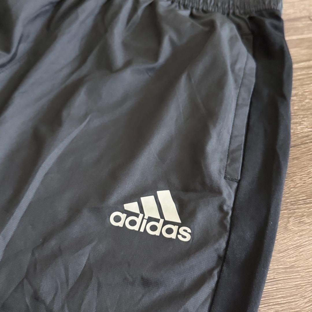 adidas 長袖シャツ パンツ セット ブラック
