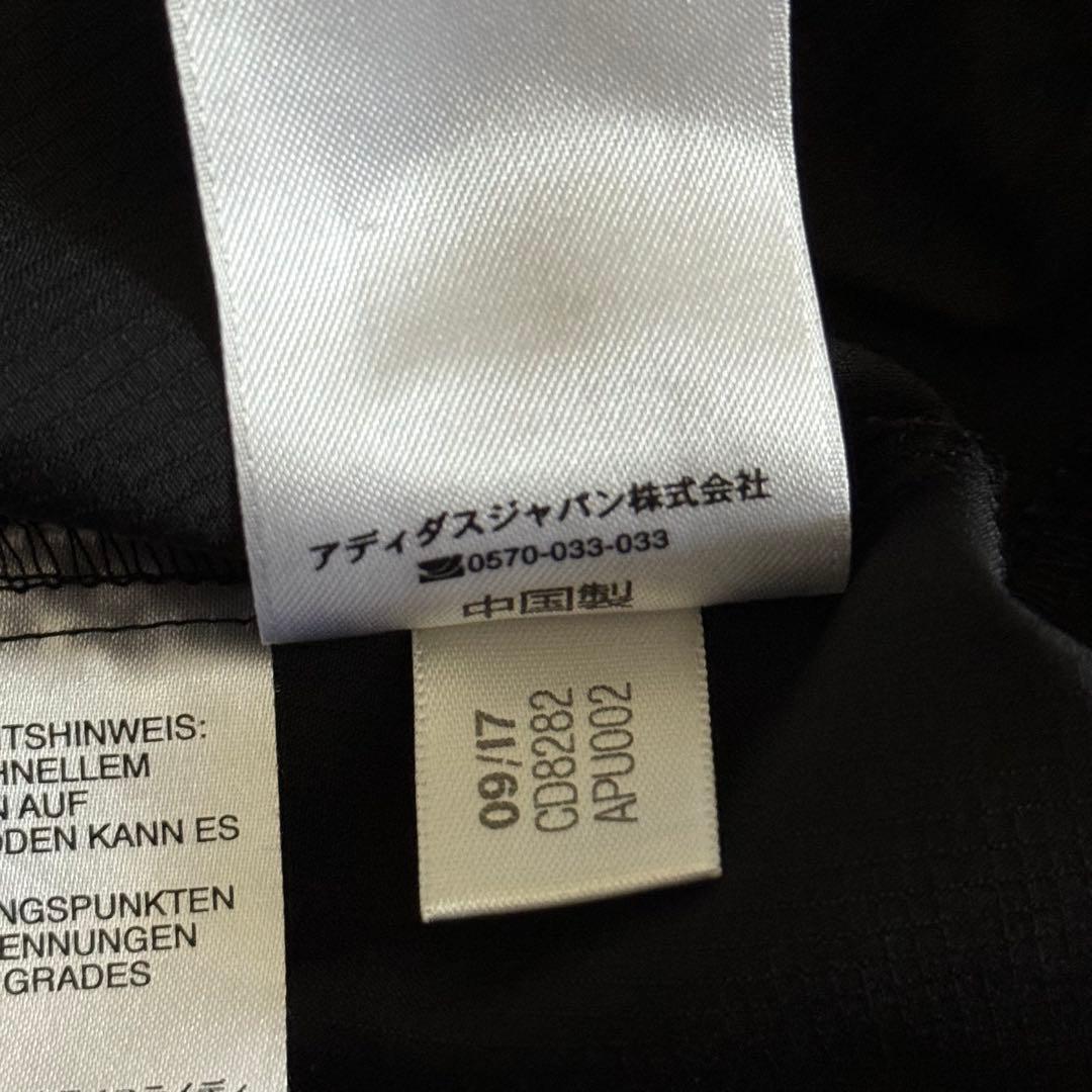 adidas 長袖シャツ パンツ セット ブラック