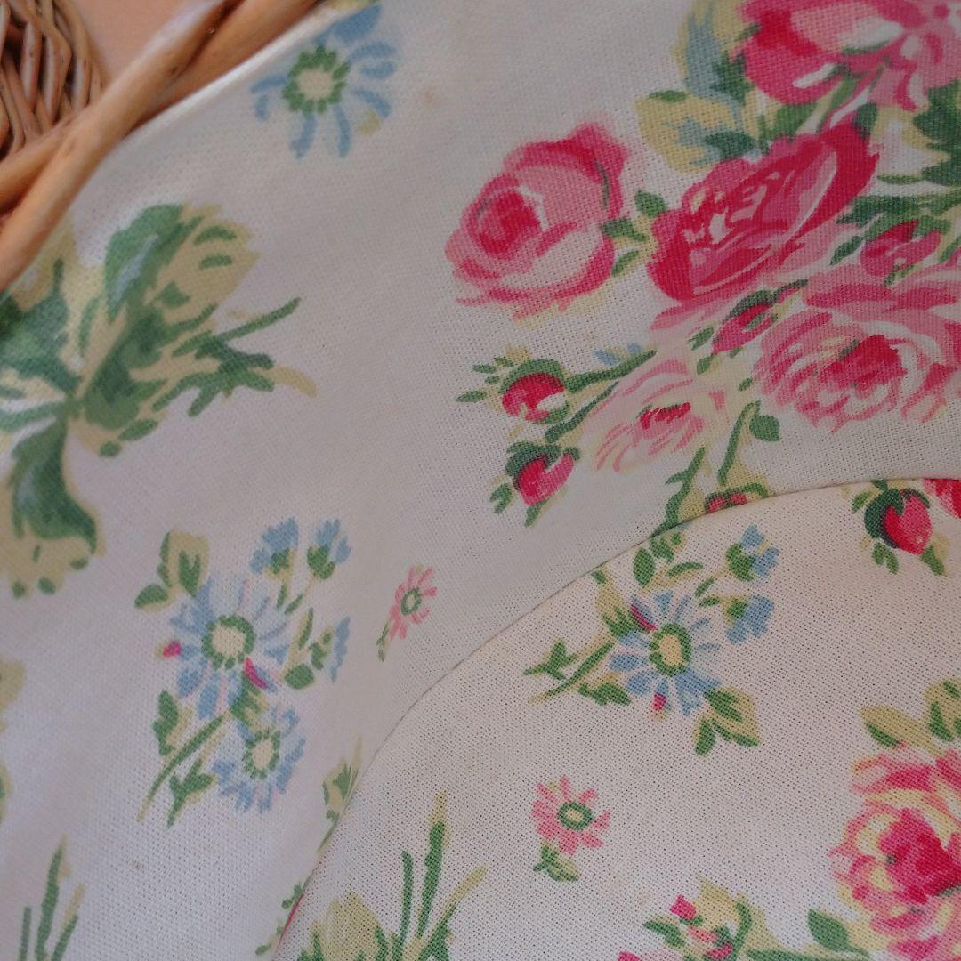 ローラアシュレイ 小物入れ バスケット 花柄 LAURA ASHLEY 