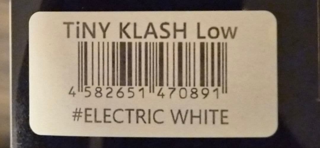 DRT タイニークラッシュLow ELECTRIC WHITE