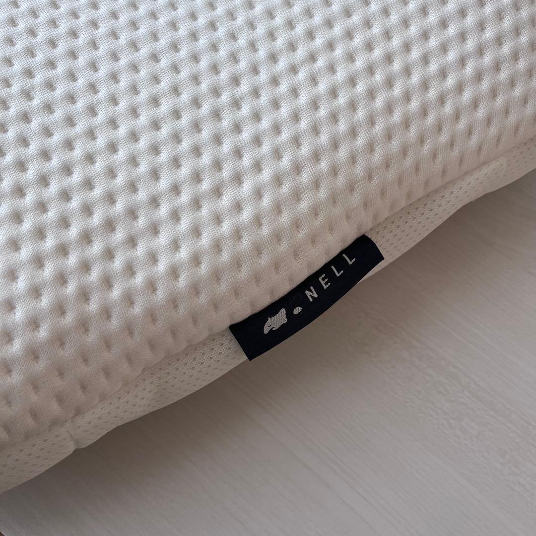 NELL まくら 枕 安眠 快眠 枕カバー付き 体圧分散