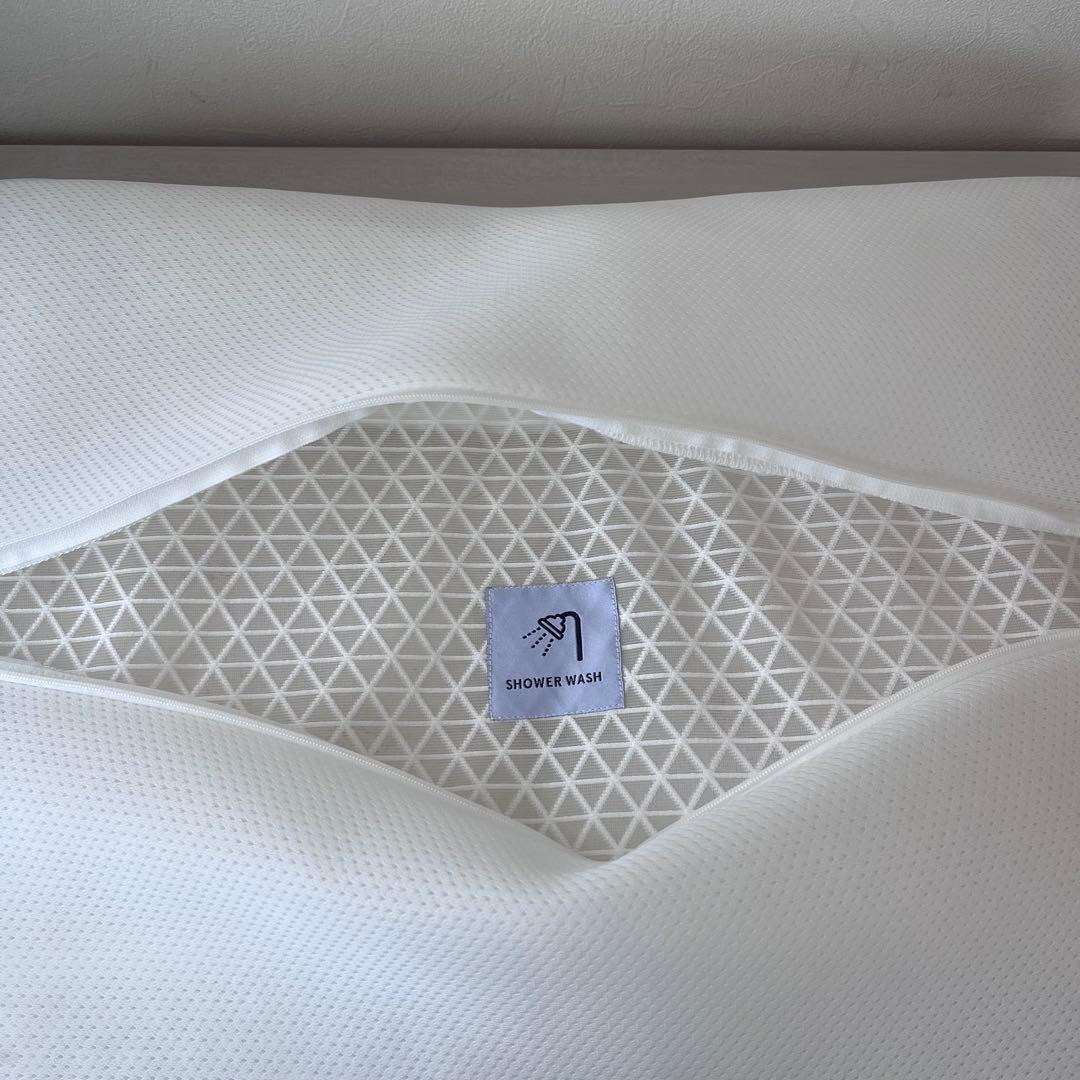 NELL まくら 枕 安眠 快眠 枕カバー付き 体圧分散