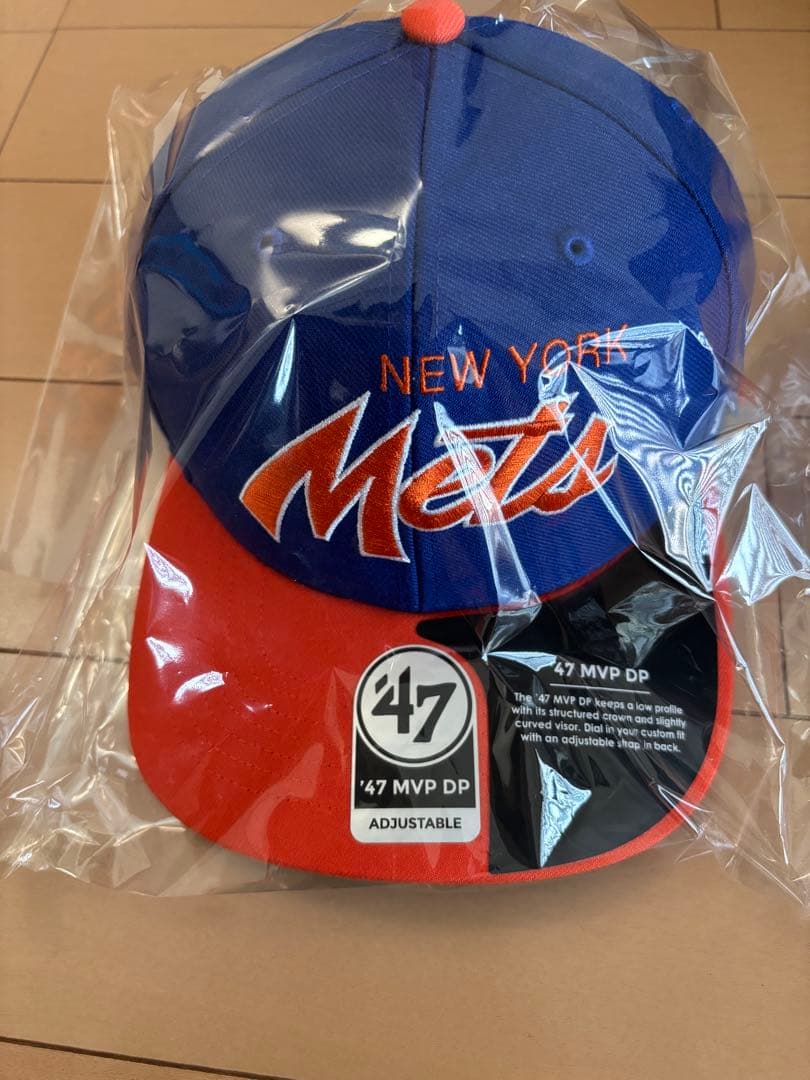 NEW YORK METS 47 MVP DP キャップ