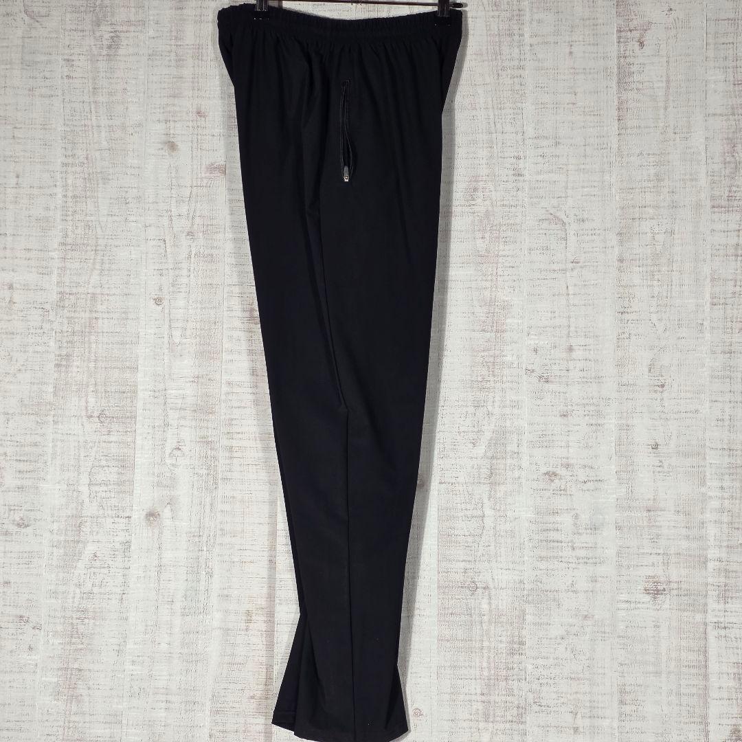 美品✨NIKE ナイロンパンツ XXL黒 刺繍ロゴ トラックパンツ ワイドパンツ