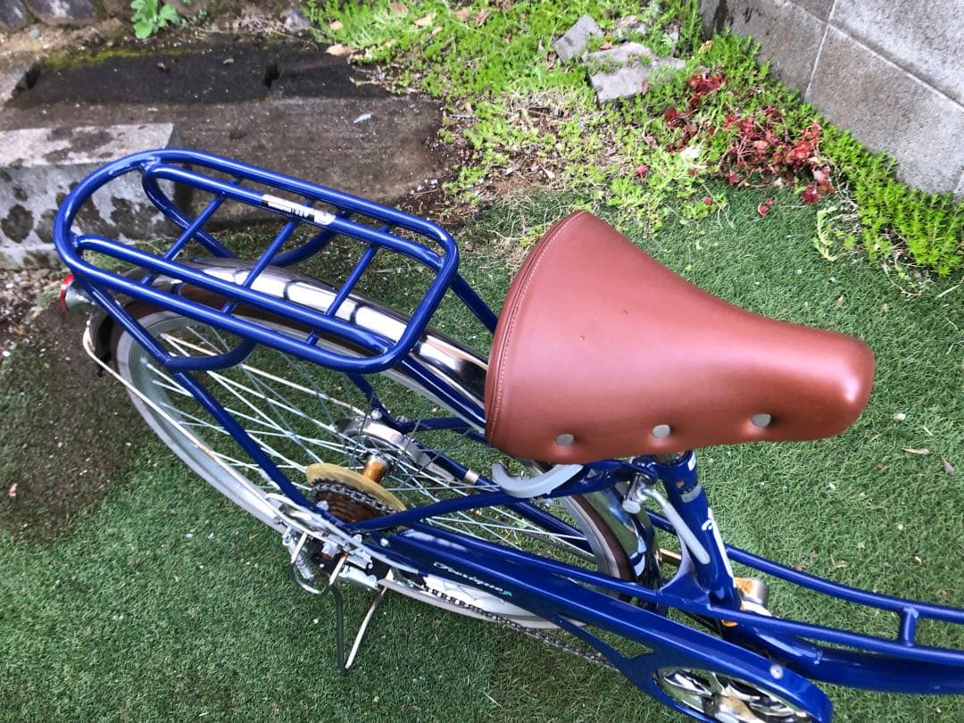 シティサイクル 紺色 あさひサイクル購入　26インチ　町田市