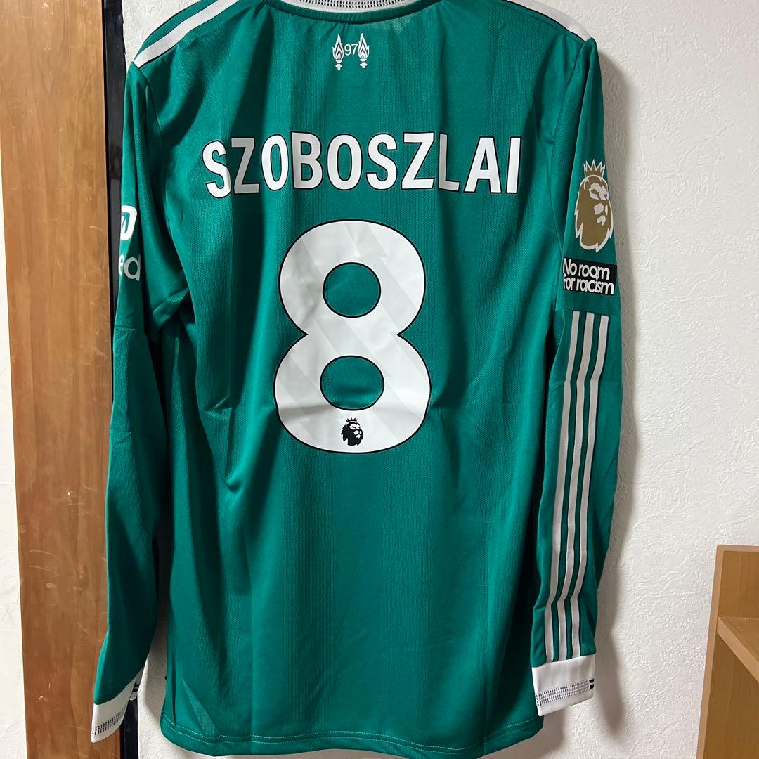 リヴァプールFC Szoboszlai 8番 グリーンシャツ