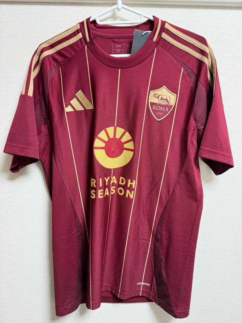 ASローマ 24/25 ホームユニフォーム XLサイズ adidas