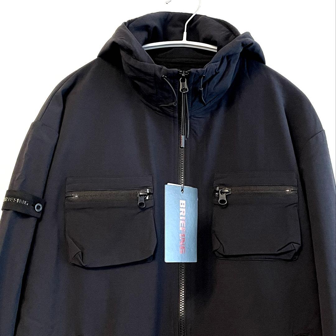 新品⭐️BRIEFING STORMFLEECE PARKA Black L