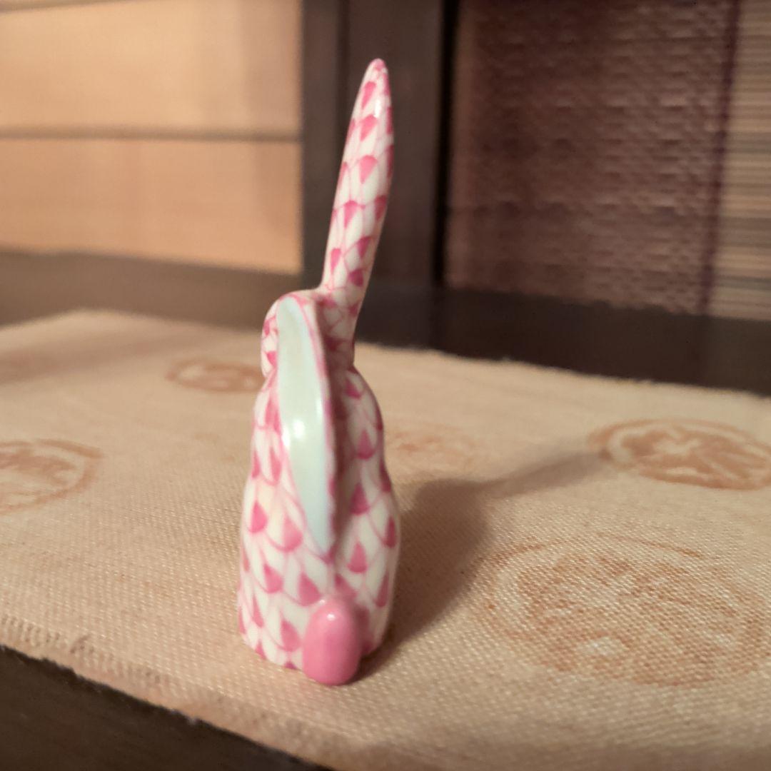 mihoです。 HEREND　うさぎ置物