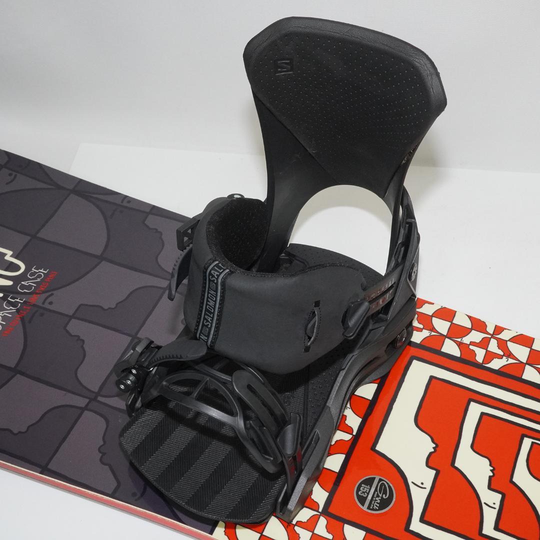 GNU SPACE CASE 153cm スノーボード ビンディング付き