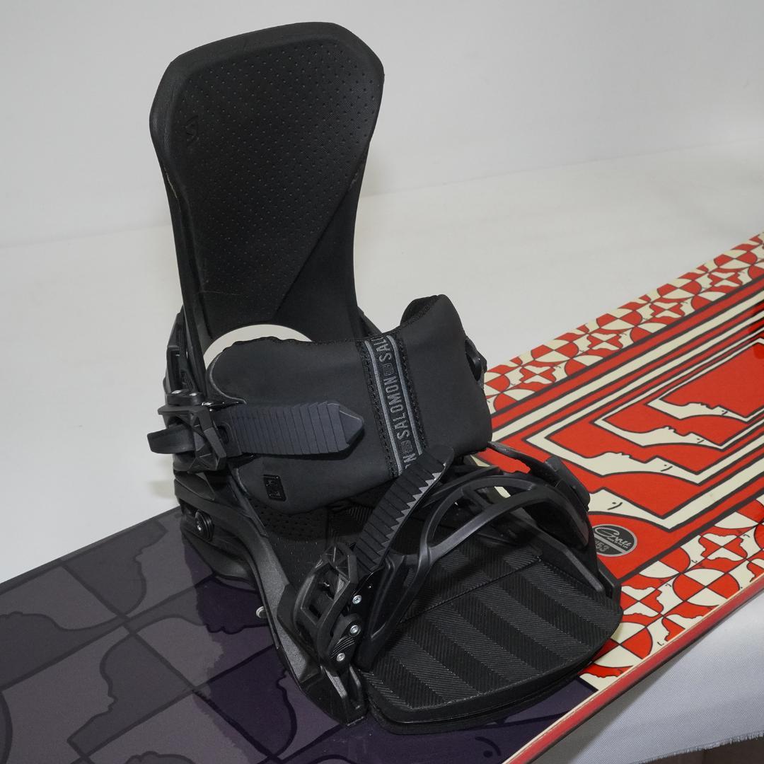 GNU SPACE CASE 153cm スノーボード ビンディング付き