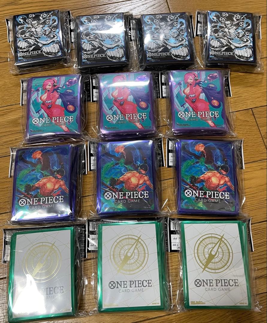 新品未開封　ワンピースカードゲーム オフィシャルカードスリーブ71パック　エネル