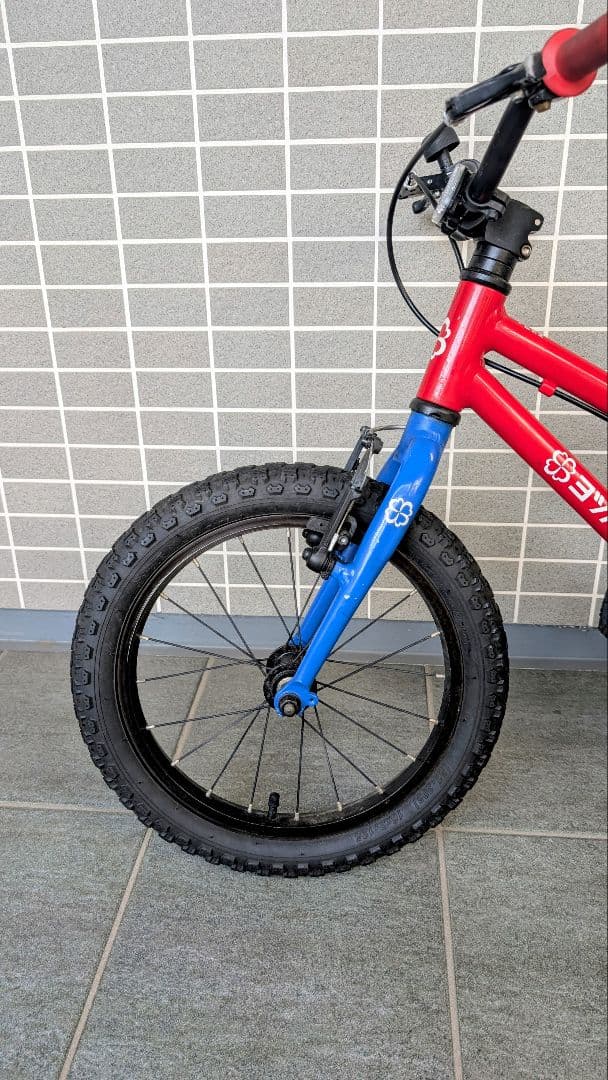 ヨツバサイクル ヨツバゼロ 16インチ ヒーローレッド 子供用 自転車