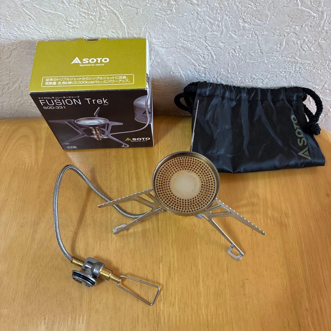 SOTO FUSION Trek SOD-331シングルバーナーコンロ