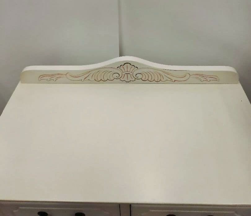 新品未使用 マホガニー アンティーク調 キャビネット 75cm