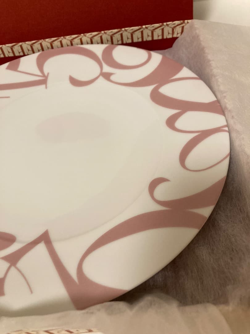 FRANCK MULLER　フレーバープレート22cm ストロベリー　ピンク